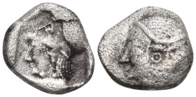 Greek
MYSIA. Lampsakos. (Circa 500-450 BC).
AR Diobol (12.5mm 1.07g)