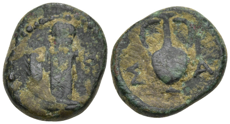 Greek
THRACE. Sestos. (circa 300 BC)
AE Bronze (12.3mm 1.92g)