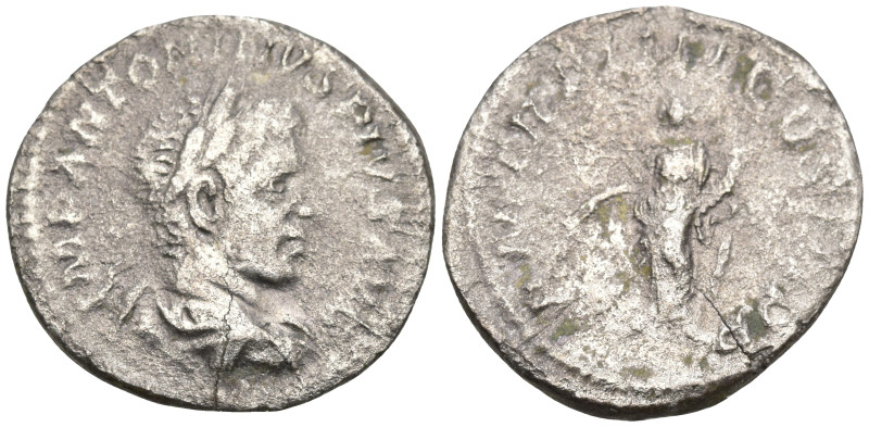 Roman Imperial
Caracalla (198-217 AD).Rome
AR Denarius (19.1mm 1.85g)