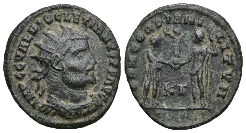 Roman Imperial
Diocletian (284-305 AD). Kyzikos
AE Radiate (21.03mm 2.43g)