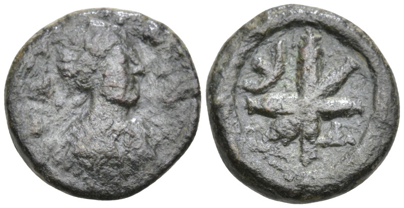 Byzantine
Justin I (518-527 AD). Constantinople
AE Pentanummium (13mm 1.92g)