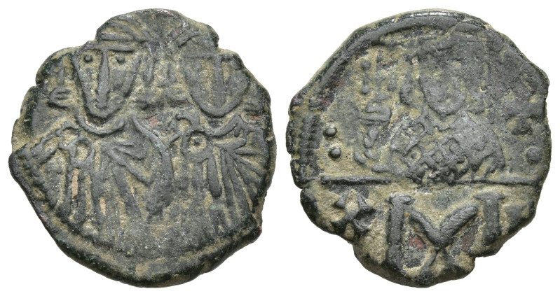 Byzantine
Constantine V Copronymus, with Leo IV and Leo III (741-775 AD). Const...