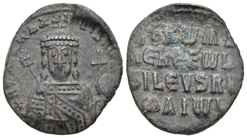 Byzantine
Constantine VII Porphyrogenitus, with Romanus I (913 - 959 AD). Const...