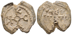 Byzantine Lead Seal
(10.85g 10.5mm diameter)
