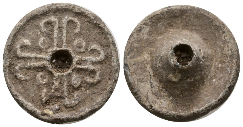 Byzantine Stamp Seal
(11.36g 24.37mm diameter)