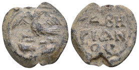 Byzantine Lead Seal
(8.84g 23.9mm diameter)