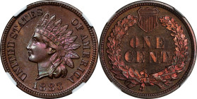 1883 Indian Cent. Proof-67 BN (NGC). CAC.

PCGS# 2336. NGC ID: 22A4.