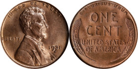 1931-D Lincoln Cent. MS-63 RD (ANACS).

PCGS# 2617. NGC ID: 22D3.