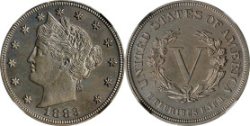 1883 Liberty Head Nickel. No CENTS. Proof-64 (NGC).

PCGS# 3878. NGC ID: 22PU.