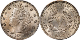 1912 Liberty Head Nickel. MS-64 (PCGS).

PCGS# 3873. NGC ID: 277N.