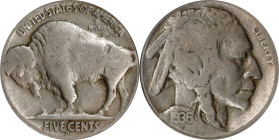 1936-D Buffalo Nickel. FS-901. 3 1/2-Legged. Good-6 (ANACS).

PCGS# 38471. NGC ID: 22ST.