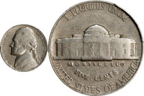 1939 Jefferson Nickel. Doubled Die Reverse, Doubled MONTICELLO. VF-30 (PCGS).

PCGS# 4004. NGC ID: 2TR3.