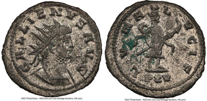 Gallienus, Sole Reign (AD 253-268). BI antoninianus (21mm, 10h). NGC MS, Silveri...