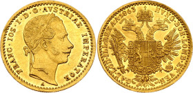 Austria 1 Dukat 1863 A