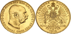 Austria 100 Corona 1915 Restrike