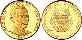 Rwanda 25 Francs 1961