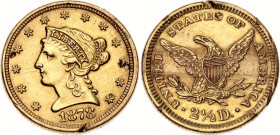 United States 2-1/2 Dollars 1878