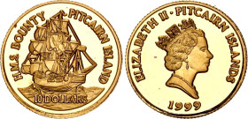 Pitcairn 10 Dollars 1999