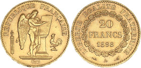 France 20 Francs 1898 A