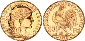 France 20 Francs 1910