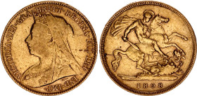 Great Britain 1/2 Sovereign 1898