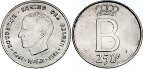 Belgium 250 Francs 1976