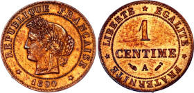 France 1 Centime 1890 A
