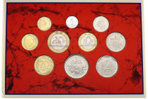 France Annual Coin Set of 10 Coins 1997