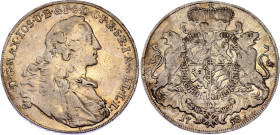 German States Bavaria 1 Konventionthaler 1758