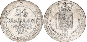 German States Brunswick-Lüneburg-Calenberg-Hannover 24 Mariengroschen / 2/3 Taler 1788 IWS