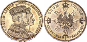 German States Prussia 1 Taler 1861 A