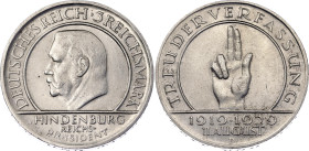 Germany - Weimar Republic 3 Reichsmark 1929 D