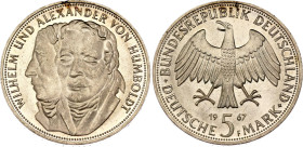 Germany - FRG 5 Deutsche Mark 1967 F