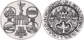 Germany - FRG Silver Medal "Berlin - 750th Anniversary" 1987