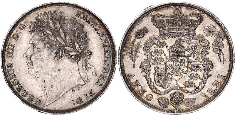 Great Britain 1 Shilling 1821

KM# 679, Sp# 3810, N# 23722; Silver; George IV;...