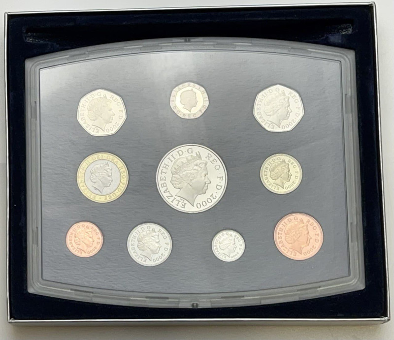 Great Britain Annual Proof Coin Set 2000 Millennium

Proof; With Original Pack...