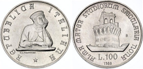 Italy 100 Lire 1988 R