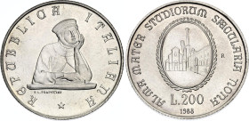 Italy 200 Lire 1988 R