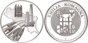 Italy Silver Medal "Regions of Italy - Emilia-Romagna" 20th Century (ND)