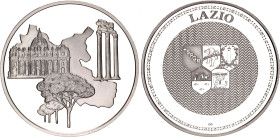 Italy Silver Medal "Regions of Italy - Lazio" 20th Century (ND)