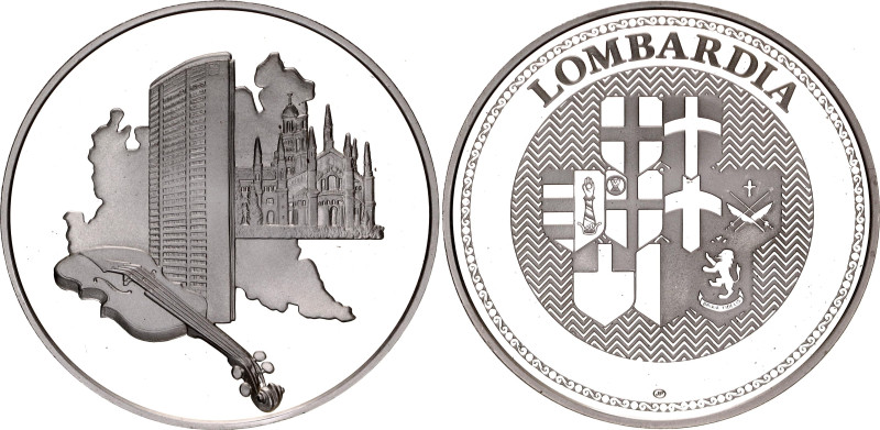 Italy Silver Medal "Regions of Italy - Lombardia" 20th Century (ND)

Silver (....