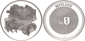 Italy Silver Medal "Regions of Italy - Molise" 20th Century (ND)