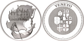 Italy Silver Medal "Regions of Italy - Veneto" 20th Century (ND)