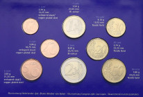 Netherlands Annual Coin Set of 8 Coins 2002