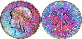 Poland 10 Zlotych 1933