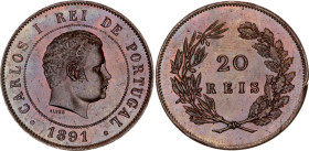 Portugal 20 Reis 1891