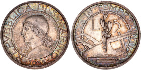 San Marino 5 Lire 1935 R