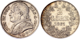 Vatican 2 Lire 1867