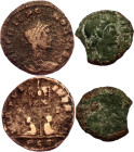 Roman Empire Lot of 2 Coins 3 rd Century
