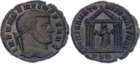 Roman Empire Maxentius Follis 306 - 307 AD